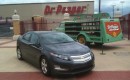2011 Chevrolet Volt in Waco, Texas, en route during the 1,776-mile Freedom Drive PR stunt