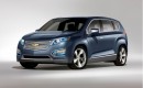 2011 Chevrolet Volt MPV5 concept, Unveiled at 2010 Beijing Motor Show