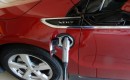 2011 Chevrolet Volt plugged into Coulomb Technologies 240V wall charging unit