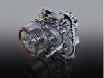 Voltec electric drive unit on 2011 Chevrolet Volt