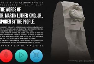Chevrolet Sponsors The 2011 MLK Reading Project