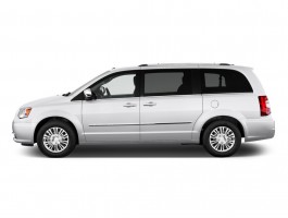 2011 Chrysler Town & Country 4-door Wagon Limited Side Exterior View