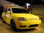 2011 Coda Sedan electric car, at 2010 Los Angeles Auto Show