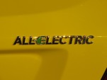 2011 Coda Sedan electric car, 'All Electric' badge, 2010 Los Angeles Auto Show