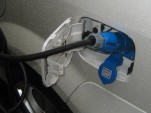 2011 Coda Sedan prototype - charging socket