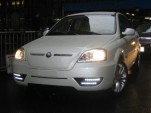 2011 Coda Sedan prototype - front
