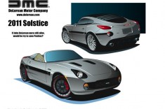 2011 DeLorean Solstice mockup