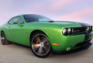 2011 Dodge Challenger SRT8 392 with Green With Envy paint job