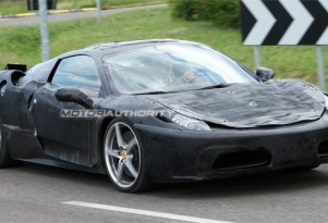 2011 Ferrari F450 prototype spy shots