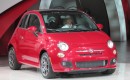 2011 Fiat 500 launch event at the 2010 Los Angeles Auto Show, November 2010
