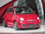 2011 Fiat 500 launch event at the 2010 Los Angeles Auto Show, November 2010