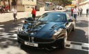 Prince Albert of Monaco and Henrik Fisker drive Fisker Karma on Monaco Grand Prix circuit, May 2011