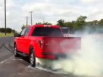 2011 Ford F-150 EcoBoost: First Drive 2011 Ford F-150 EcoBoost burnout