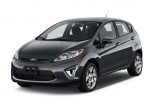 2011 Ford Fiesta 4-door HB SES Angular Front Exterior View