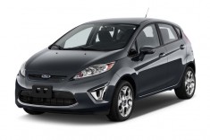 2011 Ford Fiesta 4-door HB SES Angular Front Exterior View
