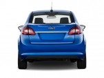 2011 Ford Fiesta 4-door Sedan SEL Rear Exterior View