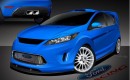 2011 Ford Fiesta concepts for 2010 SEMA show