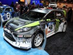 2010 SEMA: Ken Block's Gymkhana THREE ford Fiesta live photos