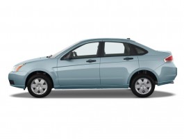 2011 Ford Focus 4-door Sedan S Side Exterior View