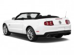 2011 Ford Mustang 2-door Convertible Premium Angular Rear Exterior View