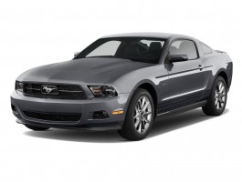 2011 Ford Mustang 2-door Coupe Premium Angular Front Exterior View