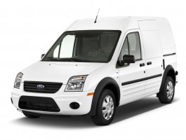 2011 Ford Transit Connect XLT w/side & rear door privacy glass Angular Front Exterior View