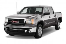 2011 GMC Sierra 1500 Hybrid 4WD Crew Cab 143.5" 3HB Angular Front Exterior View