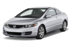 2011 Honda Civic Coupe 2-door Auto LX Angular Front Exterior View