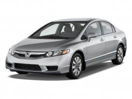 2011 Honda Civic Sedan 4-door Auto EX-L Angular Front Exterior View