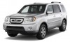 2011 Honda Pilot 4WD 4-door Touring w/RES & Navi Angular Front Exterior View