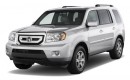 2011 Honda Pilot 4WD 4-door Touring w/RES & Navi Angular Front Exterior View