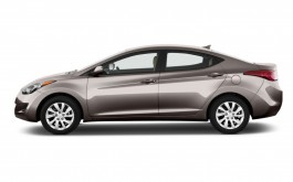 2011 Hyundai Elantra 2011 Hyundai Elantra Side Exterior View