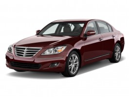 2011 Hyundai Genesis 4-door Sedan V8 Angular Front Exterior View