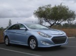 2011 Hundai Sonata Hybrid, La Jolla, California, October 2010