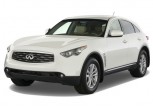 2011 Infiniti FX35 RWD 4-door Angular Front Exterior View