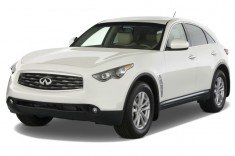 2011 Infiniti FX35 RWD 4-door Angular Front Exterior View