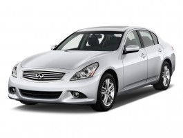 2011 Infiniti G25 Sedan 4-door Journey RWD Angular Front Exterior View