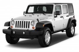 2011 Jeep Wrangler Unlimited 4WD 4-door Rubicon Angular Front Exterior View