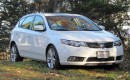 2011 Kia Forte hatchback, Catskill Mountains, Nov 2011