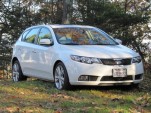 2011 Kia Forte hatchback, Catskill Mountains, Nov 2011