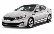 2011 Kia Optima 2011 Kia Optima 4-door Sedan 2.4L Auto EX Hybrid Angular Front Exterior View