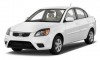 2011 Kia Rio 4-door Sedan LX Angular Front Exterior View