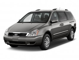 2011 Kia Sedona 4-door LWB LX Angular Front Exterior View