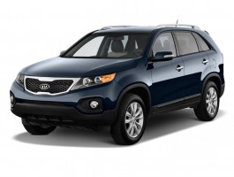 2011 Kia Sorento 2WD 4-door V6 EX Angular Front Exterior View