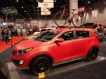 2010 SEMA: 2011 Kia Sportage Work and Play live photos