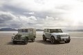 Original Land Rover Defender and DC100 concept