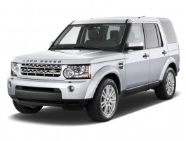 2011 Land Rover LR4 4WD 4-door V8 Angular Front Exterior View