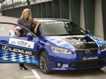 Lexus CT 200h in world’s first hybrid-only race