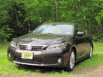 2011 Lexus CT 200h compact hybrid hatchback, road test, June 2011