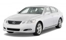 2011 Lexus GS 350 4-door Sedan RWD Angular Front Exterior View